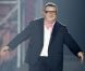 Alber Elbaz fait une apparition à l'issue du défilé Lanvin printemps-été 2013 à l'École Nationale Supérieure des Beaux-Arts. Paris, le 27 septembre 2012.