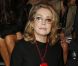 Catherine Deneuve, installée au premier rang du défilé Lanvin printemps-été 2013 à l'École Nationale Supérieure des Beaux-Arts. Paris, le 27 septembre 2012.