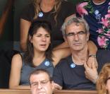 Raymond Domenech et Estelle Denis