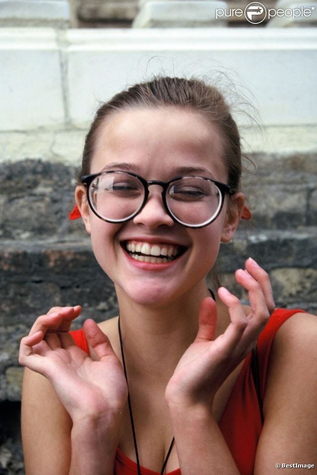 Reese Witherspoon, adolescente, au Festival de Deauville en 1991