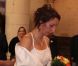Thierry Olive et Annie lors de leur mariage religieux en l'église de Gavray, le 14 septembre 2012