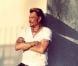 Johnny Hallyday immortalisé par Laeticia sur le  photoshoot  de son nouvel album à Los Angeles, septembre 2012.