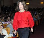 Valérie Lemercier à l'avant-première du film  Astérix et Obélix : Au service de Sa Majesté  le 30 septembre 2012 à Paris.