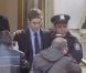 Chace Crawford alias Nate est arrêté sur le tournage de la série Gossip Girl, à New York, le 1er octobre 2012