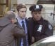 Chace Crawford alias Nate est arrêté sur le tournage de la série Gossip Girl, à New York, le 1er octobre 2012