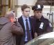 Chace Crawford alias Nate est arrêté sur le tournage de la série Gossip Girl, à New York, le 1er octobre 2012