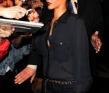 Rihanna à New York le 3 octobre 2012, soir où elle a assisté avec Chris Brown à un concert de Jay-Z.