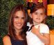 Alessandra Ambrosio en famille lors du 3e Veuve Clicquot Polo Classic annuel, à Los Angeles, le 6 octobre 2012