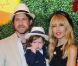 Rachel Zoe, Rodger Berman et leur fils Skyler lors du 3e Veuve Clicquot Polo Classic annuel, à Los Angeles, le 6 octobre 2012