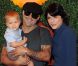 Selma Blair, Jason Bleick et leur fils Arthur lors du 3e Veuve Clicquot Polo Classic annuel, à Los Angeles, le 6 octobre 2012