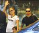 Jennifer Lopez à Madrid joue la touriste en Espagne avec ses enfants et son amoureux Casper Smart. Le 7 octobre 2012