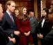 Kate Middleton et le prince William étaient les invités de l'Honorable Société du Middle Temple, une des quatre  Inns of Court , à Londres, le 8 octobre 2012, pour rencontrer des lauréats des bourses royales et inaugurer celle à leur nom.