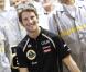 Romain Grosjean visite une usine Renault Ljubljana en Slovénie le 10 sptembre 2012