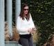Jennifer Garner va chercher sa fille Seraphina à son cours de karaté. Santa Monica, le 12 octobre 2012.