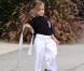 Jennifer Garner va chercher sa fille Seraphina à son cours de karaté. Los Angeles, le 12 octobre 2012.