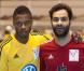  Ycare et Michel Bastos lors du Foot-Concert qui se déroulait à Lyon le 13 octobre 2012 au profit de l'association Huntington Avenir 