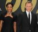 Naomie Harris et Daniel Craig lors du photocall à New York pour la promotion du film Skyfall le 15 octobre 2012