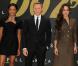 Naomie Harris, Daniel Craig et Bérénice Marlohe lors du photocall à New York pour la promotion du film Skyfall le 15 octobre 2012