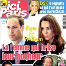 Couverture du <em>Ici Paris</em> paru le 17 octobre 2012.