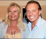 Frank Alamo et sa femme Claudy à Paris le 14 juin 2006.