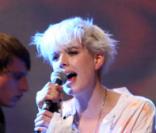 Agyness Deyn et Anthony Ellis du groupe Five O'Clock Heroes 