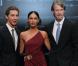 Shia LaBeouf, Megan Fox et Michael Bay en juin 2009.