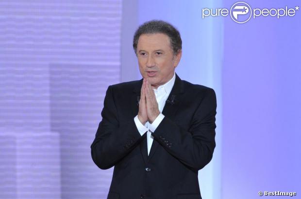 Michel Drucker à Paris, le 9 octobre 2012.