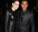 Doutzen Kroes et son mari Sunnery James lors de la soirée d'ouverture de la nouvelle boutique Versace Soho à New York, le 24 octobre 2012.
