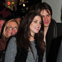 Ashley Greene avec son ex-compagnon à New York en novembre 2011.