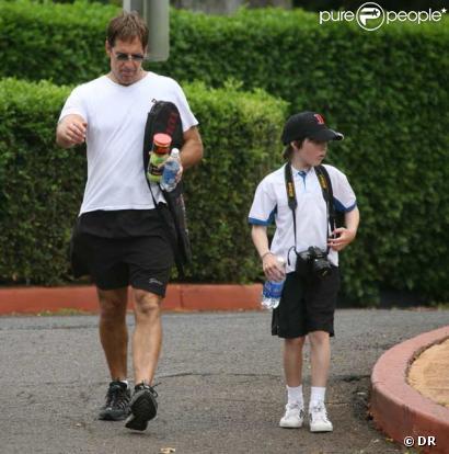 Scott Bakula et son fils