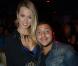 Sylvia Jagieniak et Kamel Djibaoui lors de la soirée Hollywood Girls 2, au duplex à Paris, le 26 octobre 2012