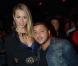 Sylvia Jagieniak et Kamel Djibaoui lors de la soirée Hollywood Girls 2, au duplex à Paris, le 26 octobre 2012