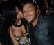 Nabilla et Kamel Djibaoui lors de la soirée Hollywood Girls 2, au duplex à Paris, le 26 octobre 2012 - Et un petit bisou pour Kamel !