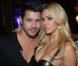Nicolas Suret et Shauna Sand lors de la soirée Hollywood Girls 2, au duplex à Paris, le 26 octobre 2012