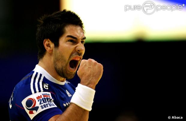 Nikola Karabatic à Novi Sad le 16 janvier 2012