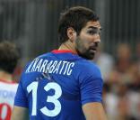 Nikola Karabatic le 10 août 2012 à Londres lors des Jeux olympiques le 10 août 2012