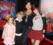 Marcia Gay Harden et ses trois enfants à la première de Wreck-it Ralph (Les Mondes de Ralph) le 29 octobre 2012 à Los Angeles.