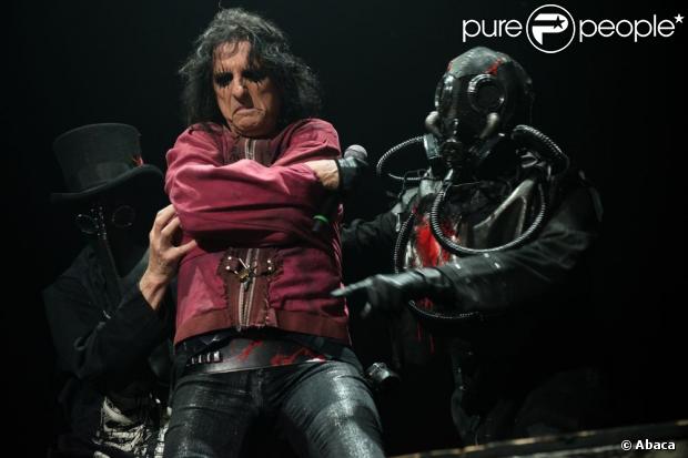 Alice Cooper à Londres, le 28 octobre 2012.