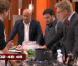 Le jury composé de Sébastien Demorand, Frédéric Anton et Yves Camdeborde dans Masterchef 2012 le jeudi 1er novembre 2012 sur TF1