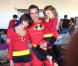 Toute la famille de Jessica Alba déguisée pour Halloween 2012.
