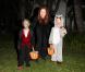 Marcia Cross et ses enfants pour Halloween.