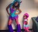 Christina Milian et sa fille.