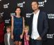 Rupert Sanders, sa femme Liberty Ross et leurs deux enfants le 25 février 2012 à Los Angeles