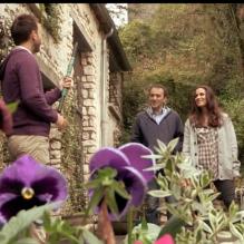Elie Semoun, le pâtissier Christophe Michalak et Elisa Tovati dans <em>La Parenthèse inattendue</em>, mercredi 13 novembre 2012 sur France 2