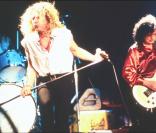 Led Zeppelin sur scene dans les annees 70