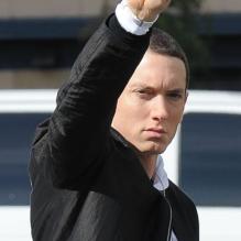 Eminem à Los Angeles en janvier 2011.