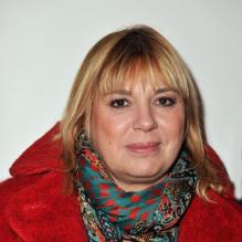 Michèle Bernier au théâtre de la Gaîté Montparnasse pour un concert du pianiste Dimitri Naïditch à Paris le 19 novembre 2012