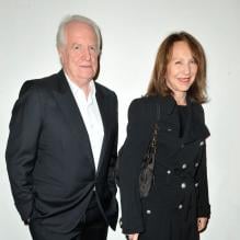 André Dussolier et Nathalie Baye au théâtre de la Gaîté Montparnasse pour un concert du pianiste Dimitri Naïditch à Paris le 19 novembre 2012