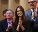 Carla Bruni à la 152e vente des Hospices de Beaune qu'elle présidait le 18 novembre 2012.