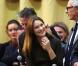 Carla Bruni à la 152e vente des Hospices de Beaune qu'elle présidait le 18 novembre 2012.